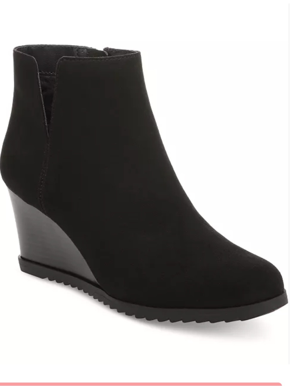 Style & Co Women's Haidynn Wedge Booties Size 6.5